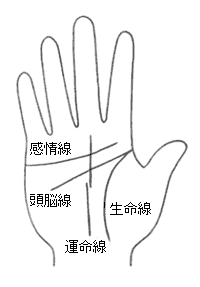 2本の運命線が重なったかたちで切れている 無料占い 本格鑑定